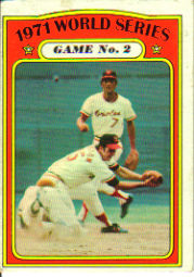1972 Topps Baseball Cards      224     Dave Johnson/Mark Belanger WS